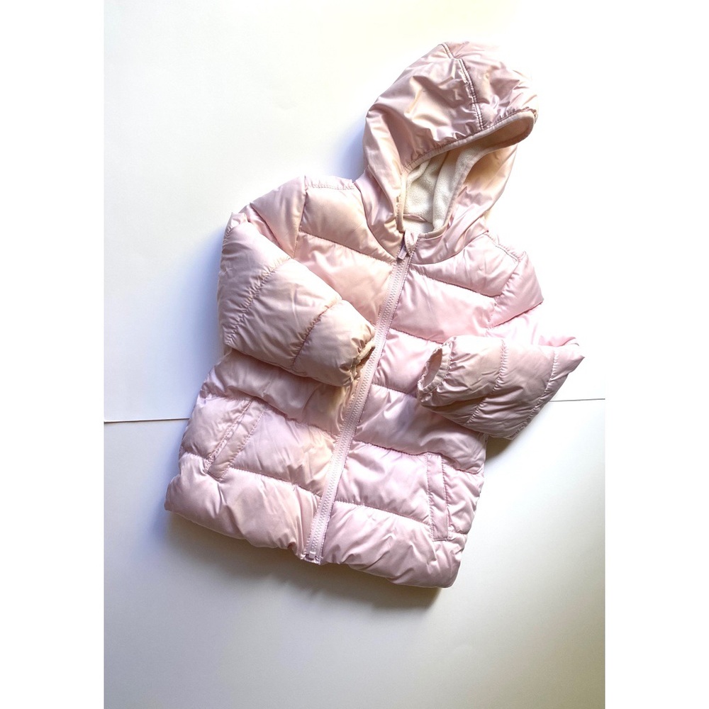 Ice pink Old Navy puffer jacket size 5T
